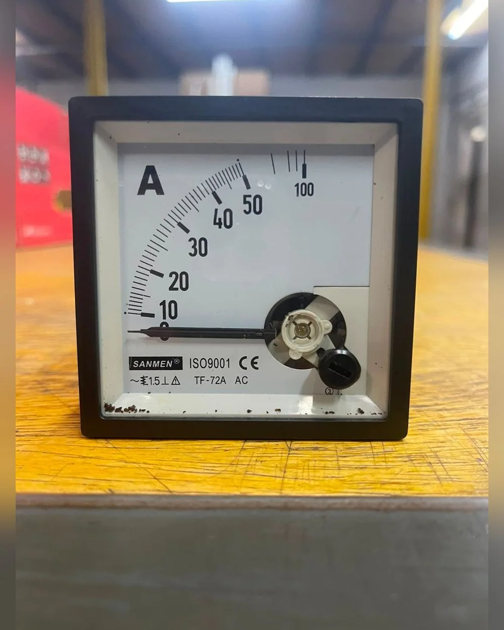 Amperímetro 72X72 50A